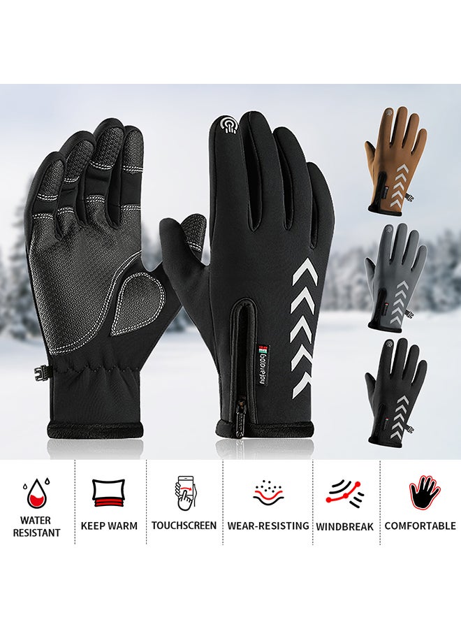 Winter Cycling Gloves With Thin Warm Lining 27.0x14.0x3.0cm