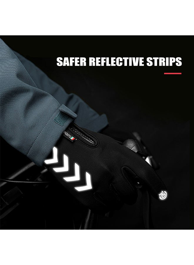 Winter Cycling Gloves With Thin Warm Lining 27.0x14.0x3.0cm