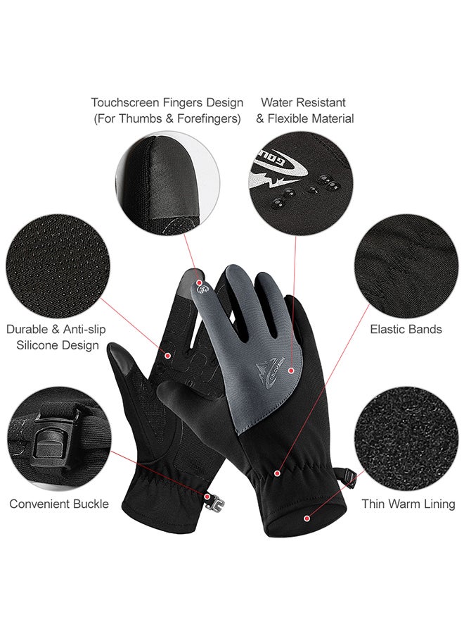 Winter Cycling Gloves With Thin Warm Lining 26.0x13.0x2.0cm