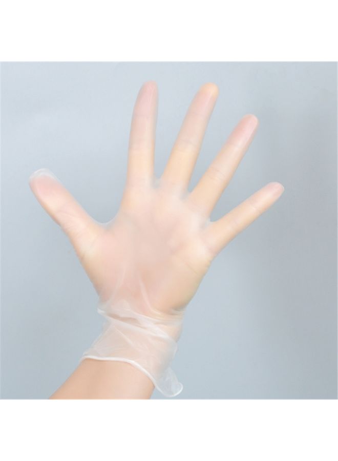 100-Piece Thicken Disposable Waterproof Gloves 27*8*27cm