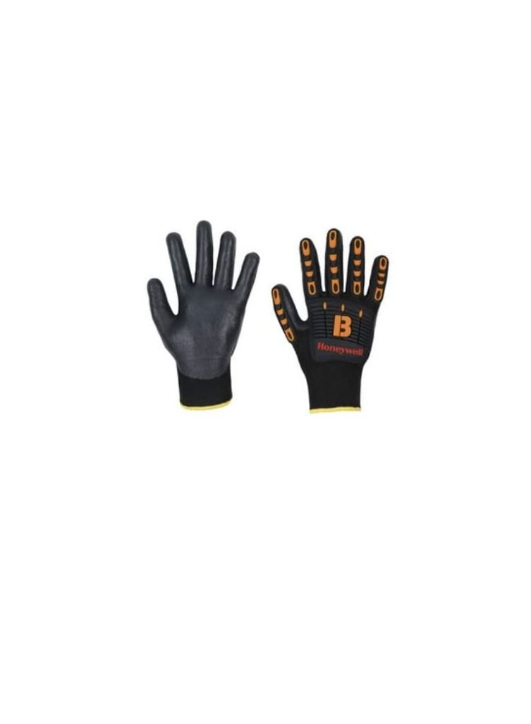 Honeywell Skeleton Anti Impact Knitted Glove Industrial Safety Glove ORANGE