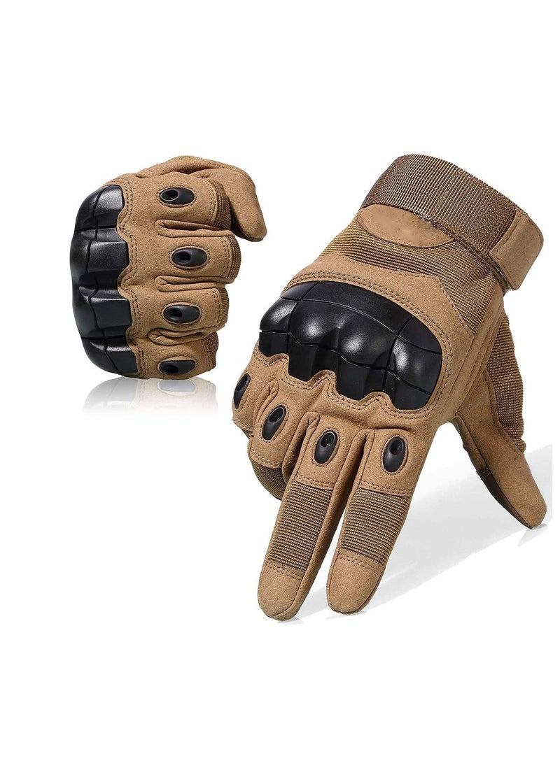 1 Pair Touch Screen Motorbike Full Finger Gloves Cycling Motorcycle Climbing Outdoor Sports Working