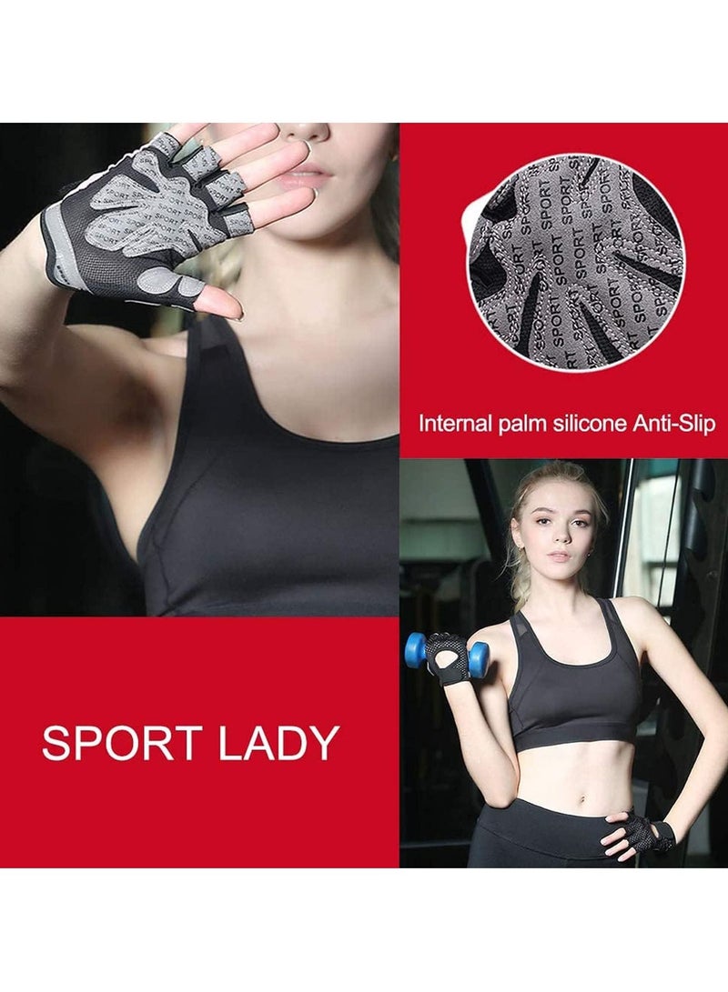 Anti-Skid Fitness Gloves L