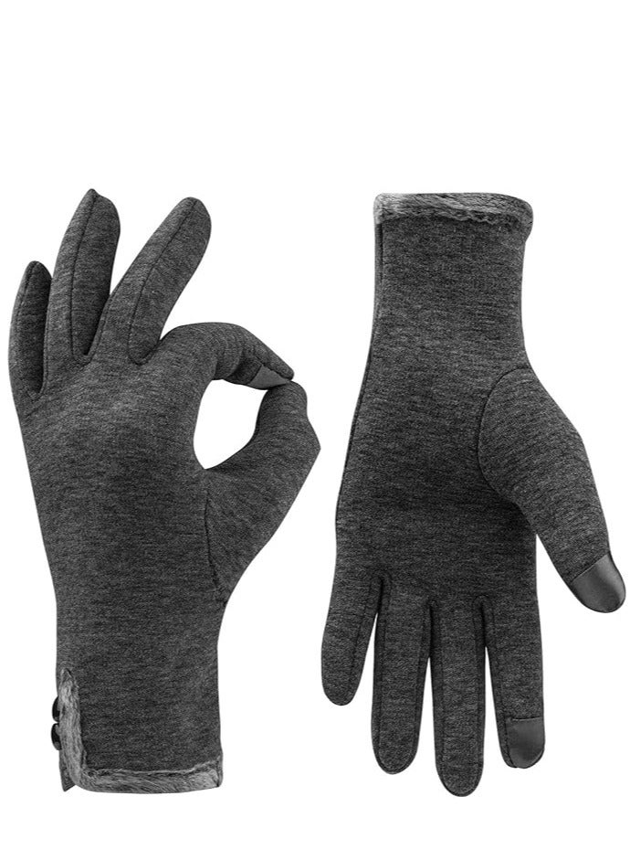 Women Winter Gloves Warm Touchscreen Gloves Windproof Gloves for Women Girls Ladies Winter Using Gifts