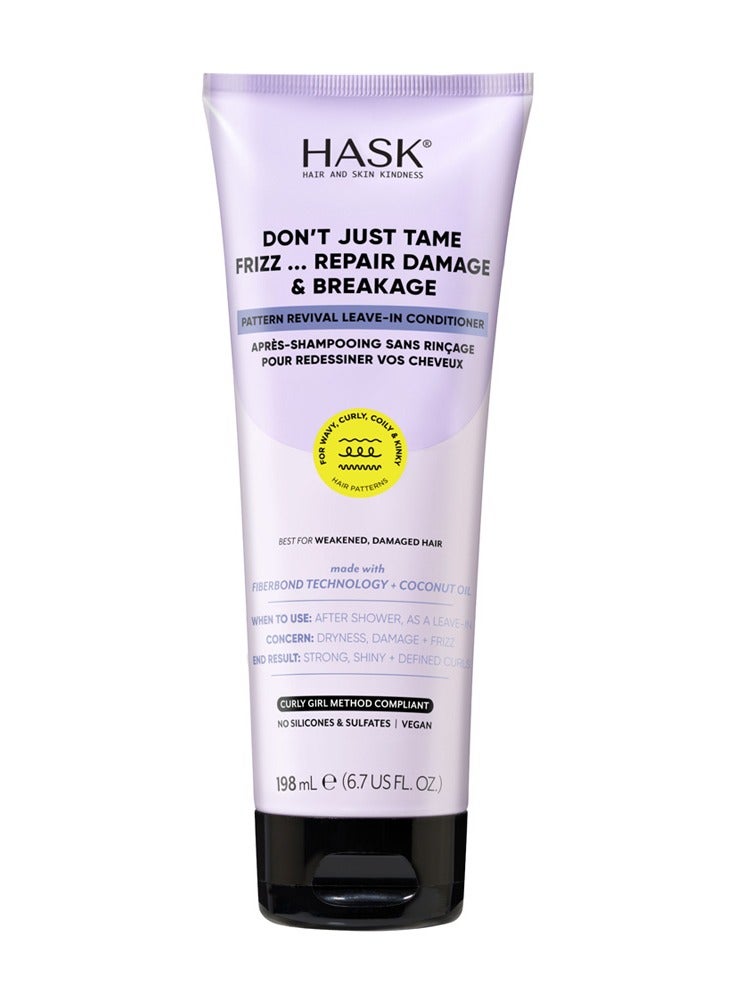 Hask Texture Solutions Pattern Revival Leave-In Conditioner 198Ml