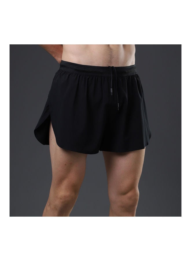 Men’s 2 in 1 Athletic Zipper Pocket Quick Dry Shorts XL