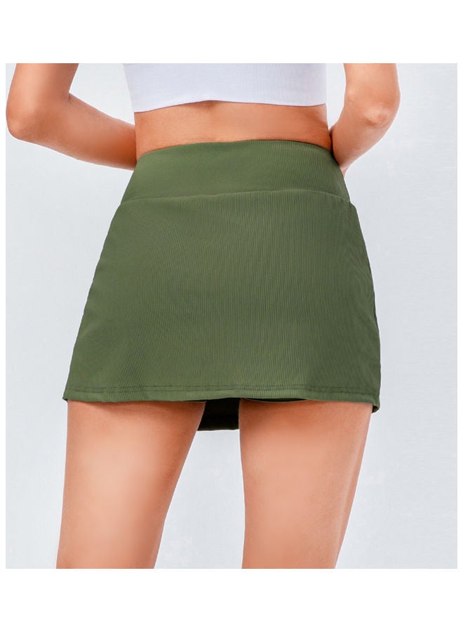 Women Sports and Tennis Skirt with Inner Shorts Pockets S