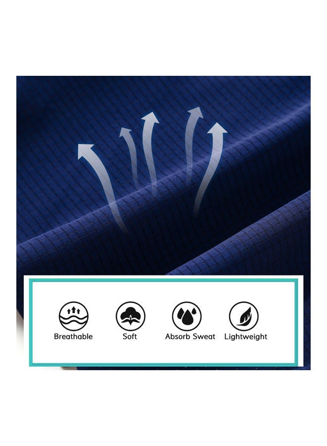 2 in 1 Athletic Zipper Pocket Dry Shorts 2XL 17.00 X 3.00 16.00cm