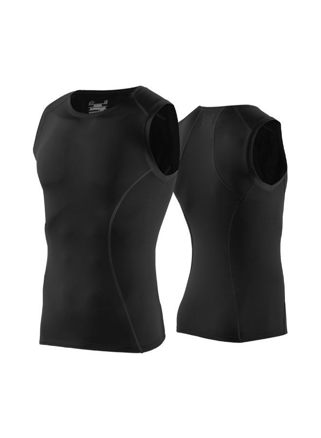 Sleeveless Compression Running Tee Undershirt XL