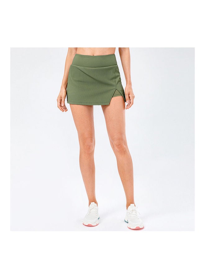 Women Sports Tennis Skirt with Inner Shorts Pockets XS 26.00 X 1.00 21.00cm