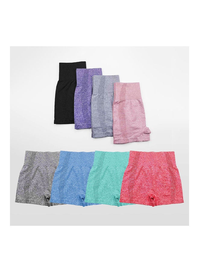 Women Sports Shorts Yoga Stretchable High Waist Seamless Bodycon 20*5*10cm