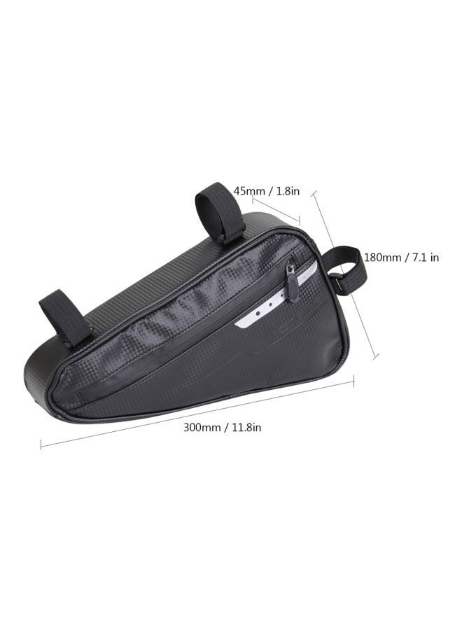 Waterproof Bike Front Tube Bag 32x20x6cm