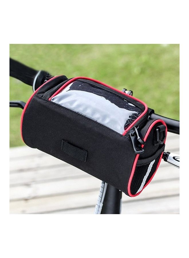 Bicycle Handlebar Bag With Shoulder Straps