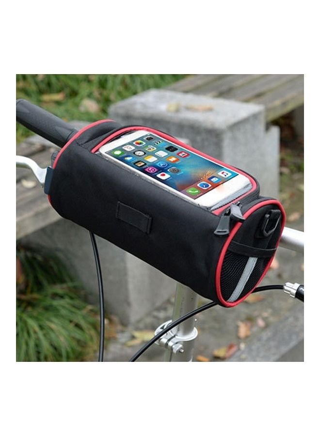 Bicycle Handlebar Bag With Shoulder Straps