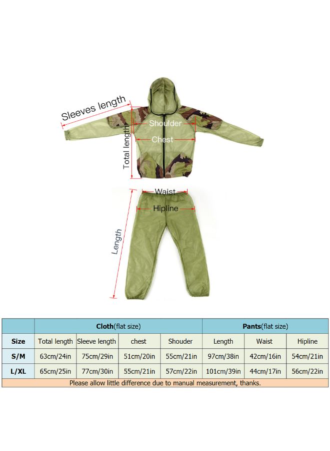 Outdoor Mosquito Repellent Suit