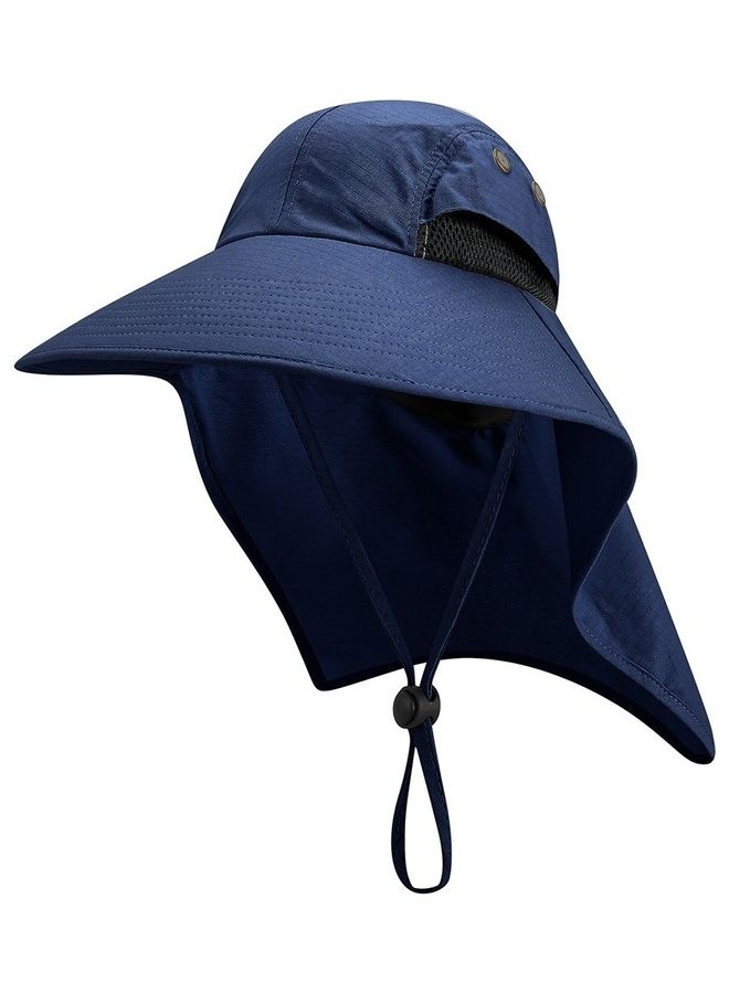 Uv Protection Fishing Hat With Neck Flap