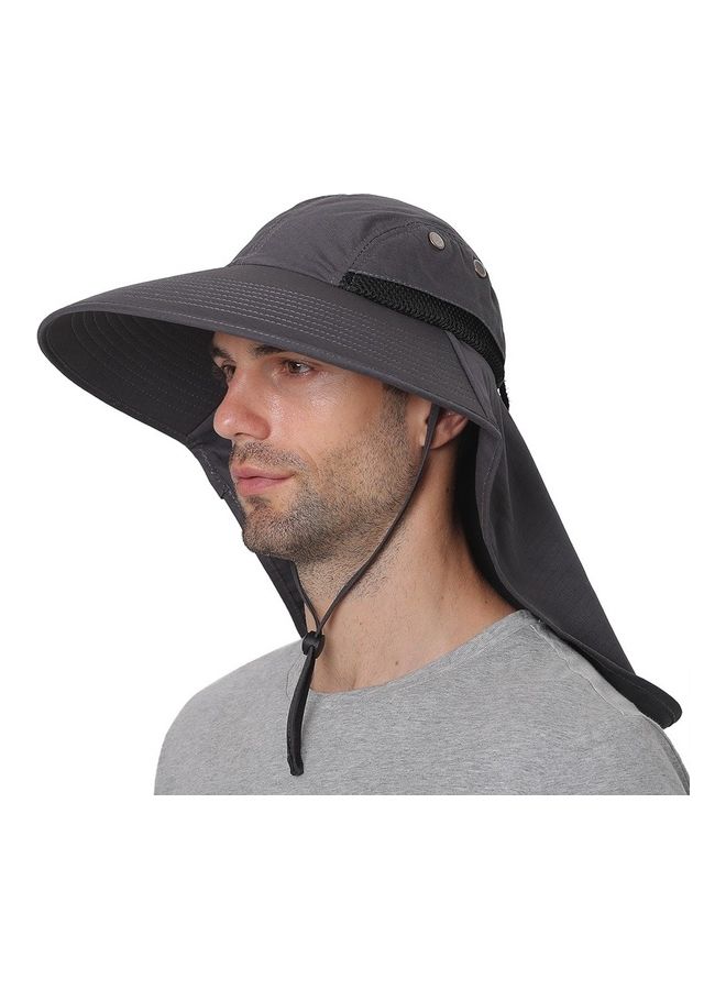 Uv Protection Fishing Hat With Neck Flap