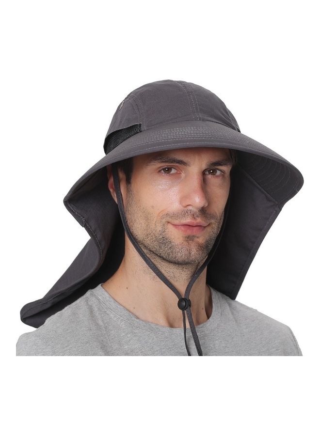 Uv Protection Fishing Hat With Neck Flap