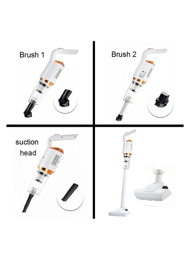 Handheld Cordless Vacuum Cleaner: 85000Pa Suction Power for Car and Household - Portable Dual Purpose Mop and Sweeper