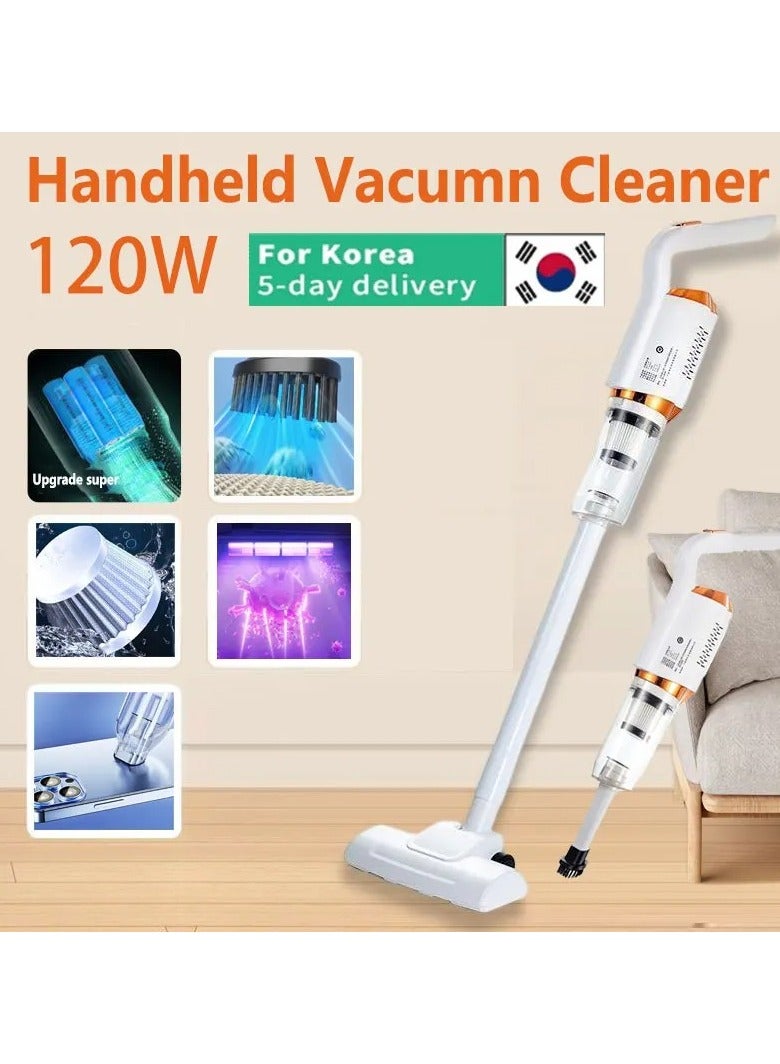 Handheld Cordless Vacuum Cleaner: 85000Pa Suction Power for Car and Household - Portable Dual Purpose Mop and Sweeper