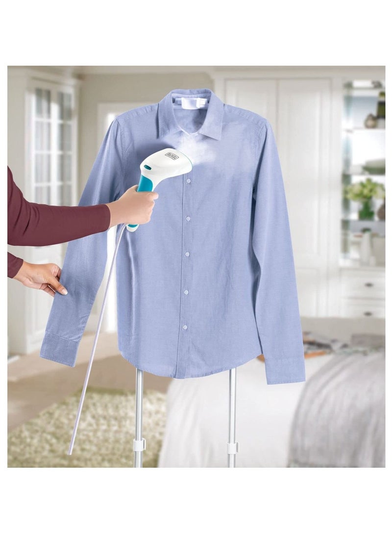 Fast Heating Portable Clothes Steamer Iron with Detachable Water Tank, Mini Travel Iron Steam, Portable Fabric Steam Iron Auto Shut Off & Leak Proof,  Fast Heating/Wrinkle Remover