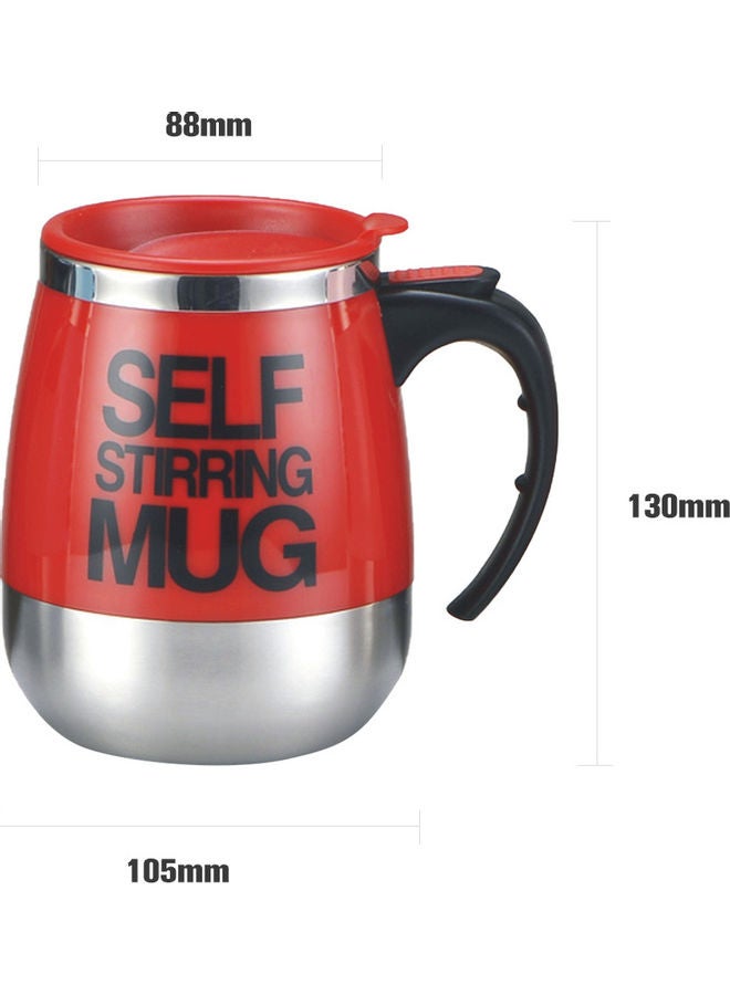 Self Stirring Mug Blue/Silver 450ml