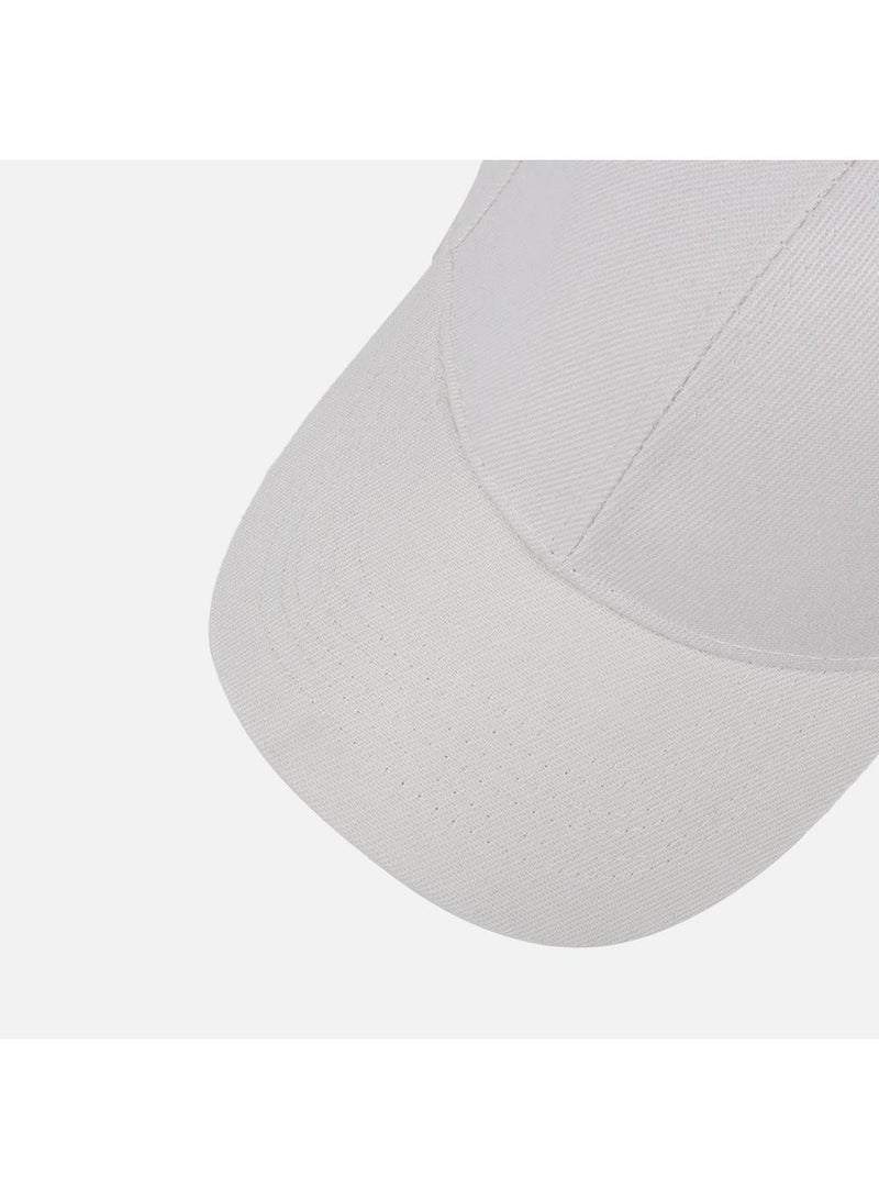 1Pcs Outdoor sports baseball cap pure color simple casual sunshade hat Light Blue one size