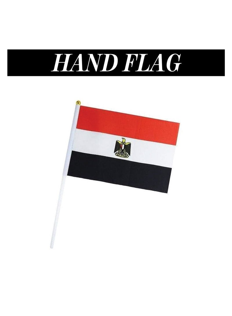 Egypt Sports Combo Pack - Gifts for Sports Fan - Cap - Scarf - Flag - Flag Pin - Drawstring Bag