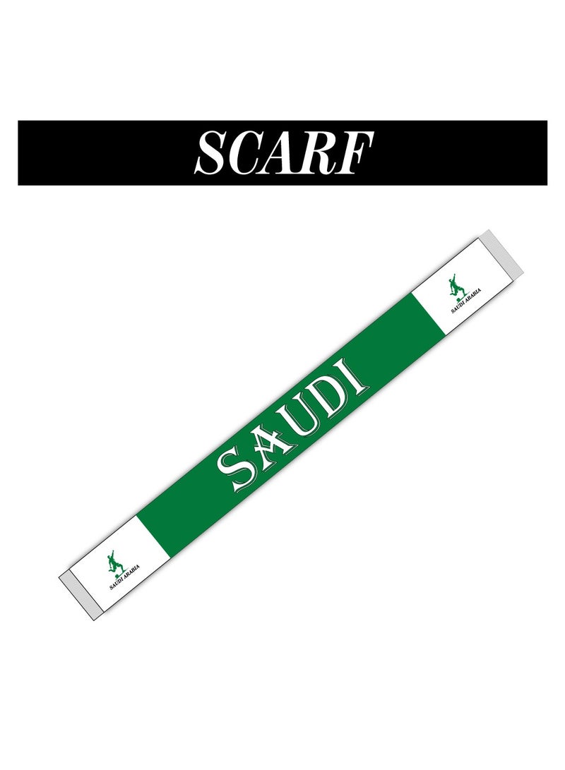 Saudi Arabia Combo Pack - Saudi National Day - Choose Your Favorite Combo - Cap - Scarf