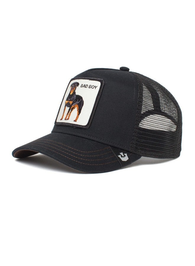 The Farm Unisex Original Adjustable Snapback Trucker Hat Black (The Baddest Boy) One Size