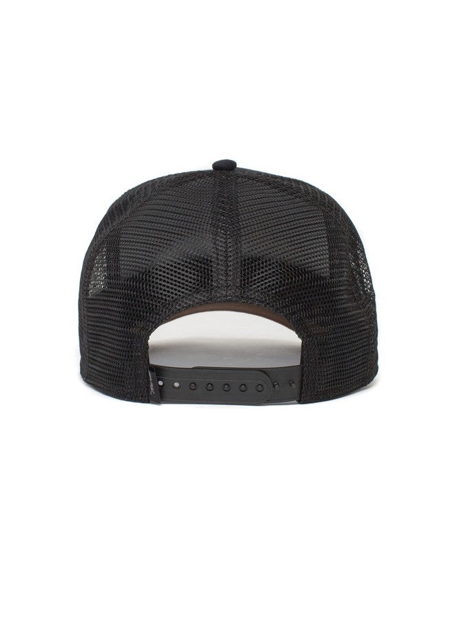 The Farm Unisex Original Adjustable Snapback Trucker Hat Black (The Baddest Boy) One Size