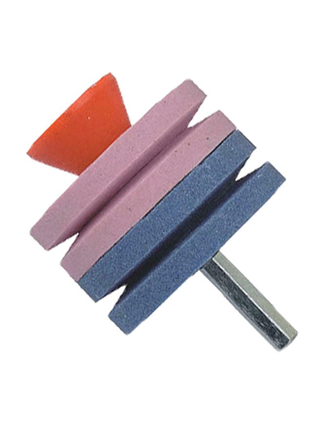 4-Layer Grinding Wheel Sharpener Blue/Purple/Red 8.1cm