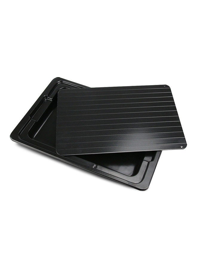 Defrosting Tray Black 35.5x20.5x0.3cm