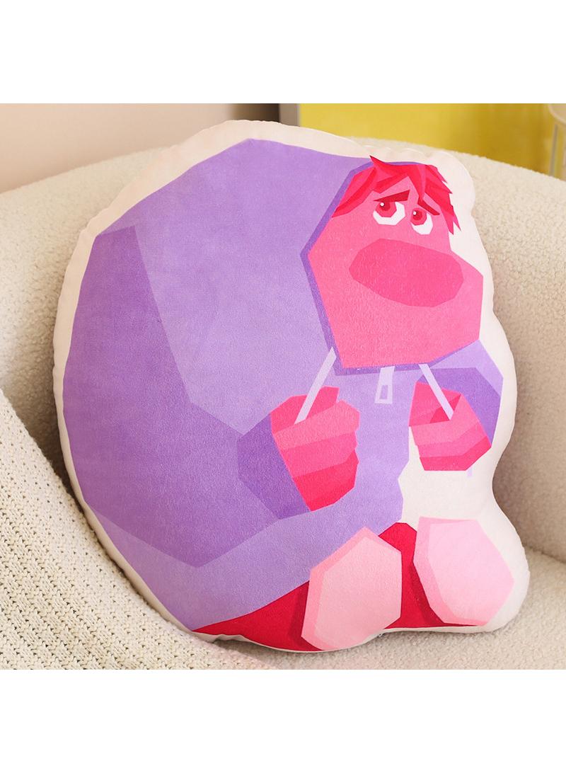 inside out 2 Plush Throw Pillow Cartoon Plush Doll Toy Decoration Cushion for Kids and Adults  Great Birthday Choice for Boys Girls 18×18 Inch