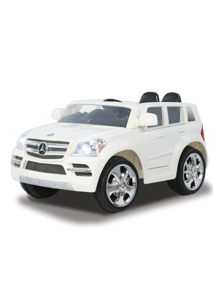 Rollplay Mercedes 450 GL 6-Volt Battery Ride-On Vehicle for Kids - Electric Car with Remote Control, Realistic LED Lights, MP3 Player, Two-Seater, Forward & Reverse, 2.5 MPH, Rechargeable Electric Car for Children Aged 3-6 Years