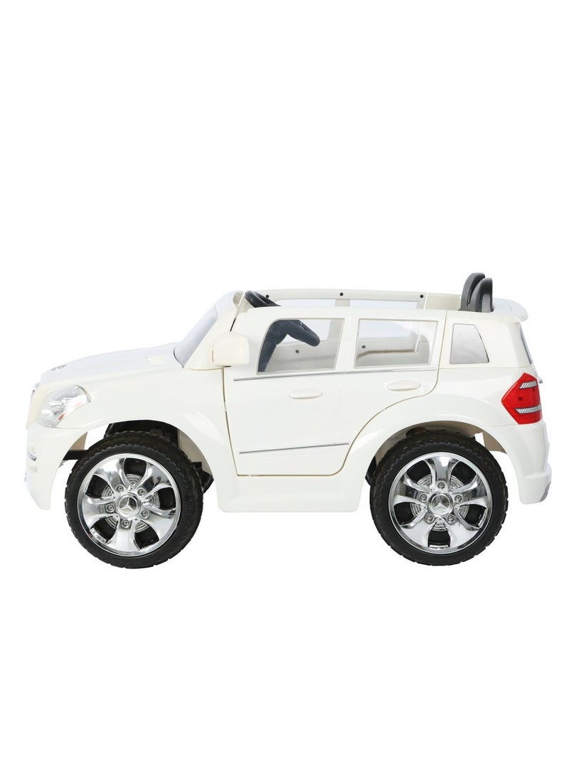 Rollplay Mercedes 450 GL 6-Volt Battery Ride-On Vehicle for Kids - Electric Car with Remote Control, Realistic LED Lights, MP3 Player, Two-Seater, Forward & Reverse, 2.5 MPH, Rechargeable Electric Car for Children Aged 3-6 Years