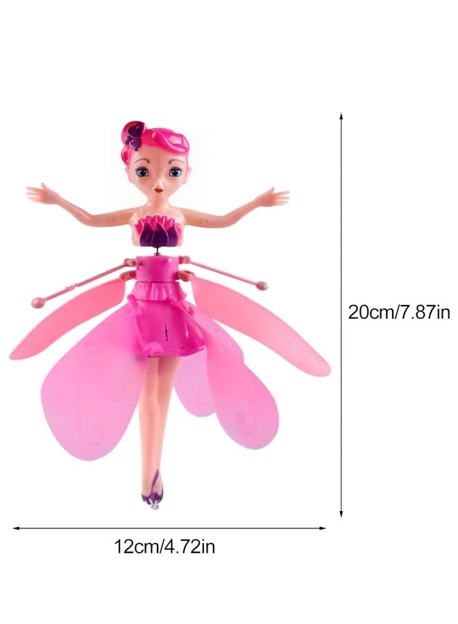 Flying Fairy Princess Doll, Hand Infrared Induction Control Flying Doll - Flying Fairy Doll With Light, For Kids, Girls