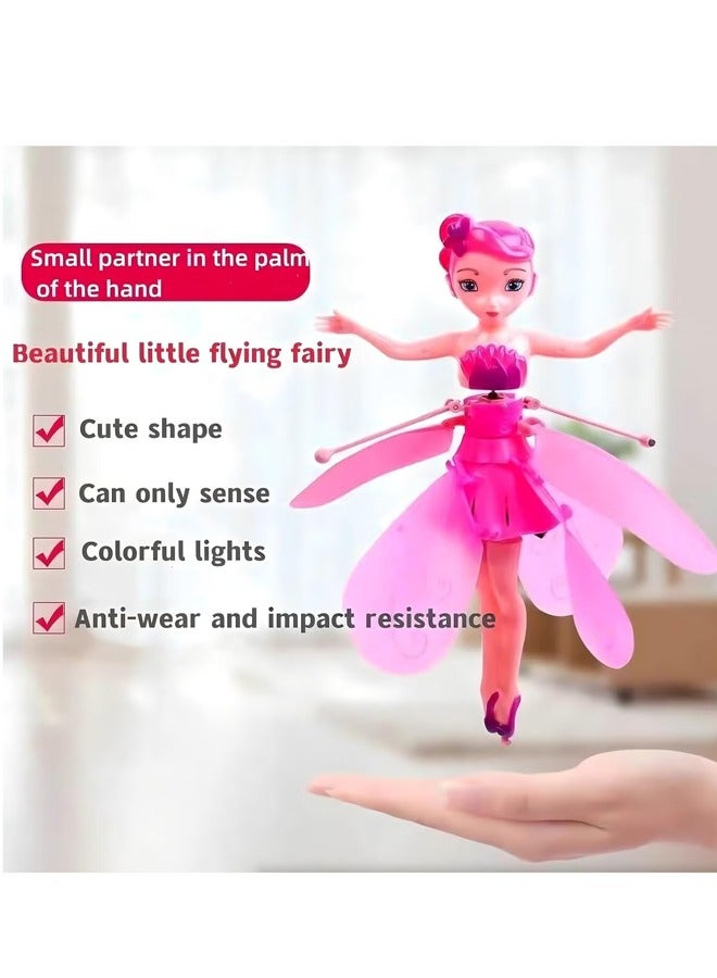 Flying Fairy Princess Doll, Hand Infrared Induction Control Flying Doll - Flying Fairy Doll With Light, For Kids, Girls