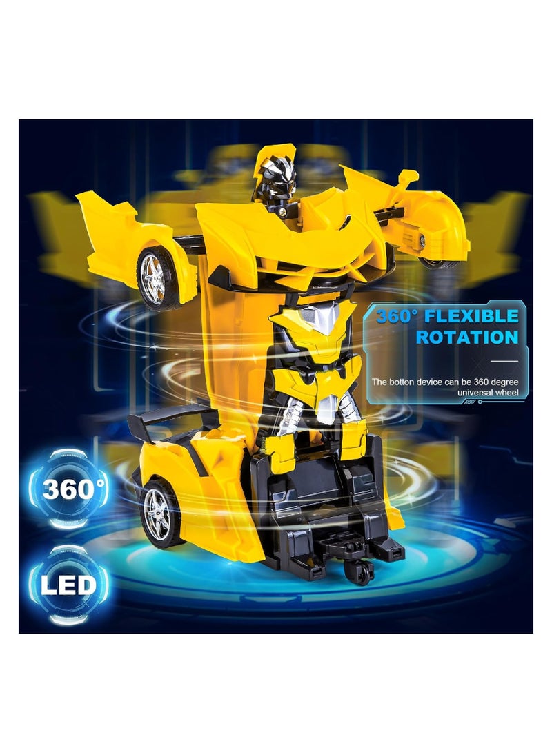 Kids Toys for Boy Girl Age 5-7,Deformation Robot Car Toys for Children Remote Control Transforming Robot Cars for Kids 8-13 Year Old Best Birthday Xmas Gift for Boys RC Racing Car Toys for Kid