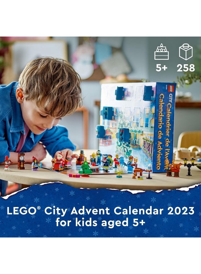 LEGO City 2023 Advent Calendar 60381 Christmas Holiday Countdown Playset