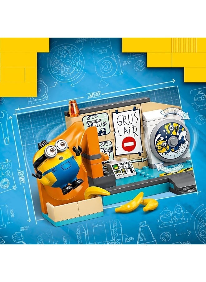 LEGO Minions - Minions in Gru’s Lab 75546 Building Kit (87 Pieces)