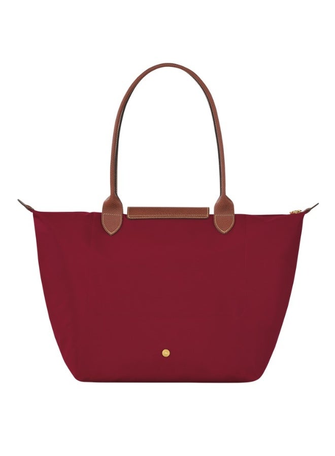 Women's Large Tote Bag, Handbag, Shoulder Bag Wine Red Classic