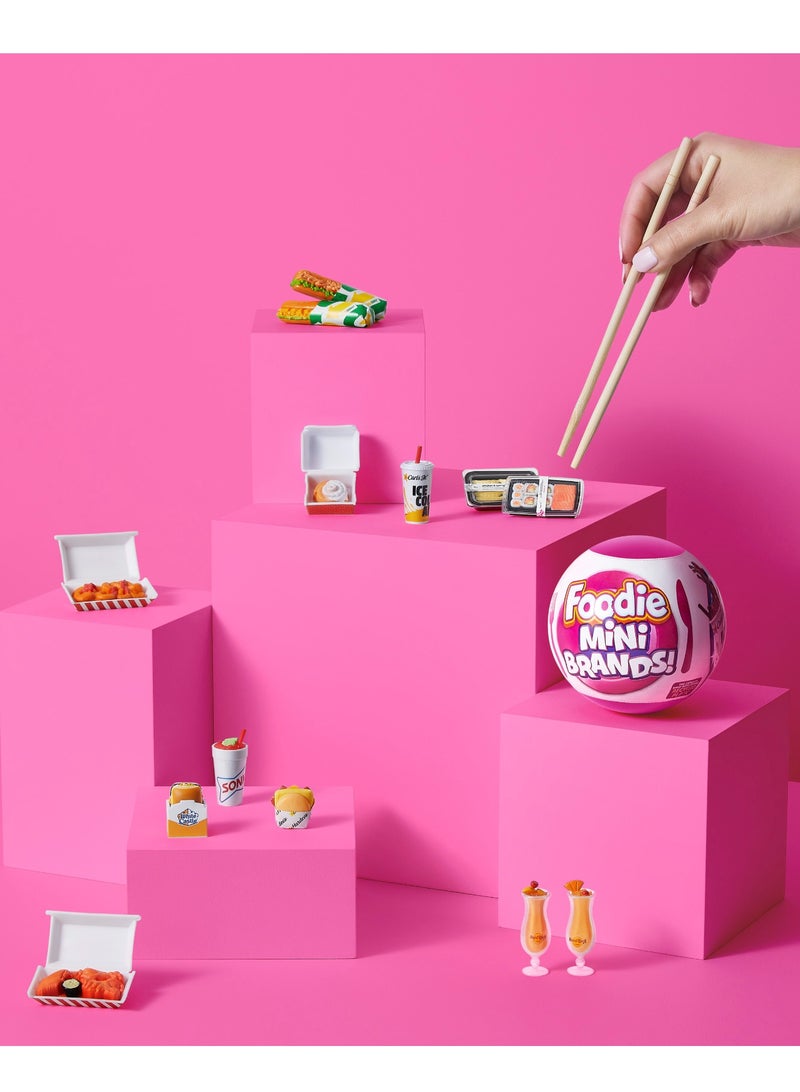 5 Surprise Foodie Mini Brands S1,24PCS/PDQ