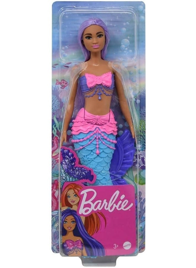 Barbie Mermaid Doll with Purple Hair