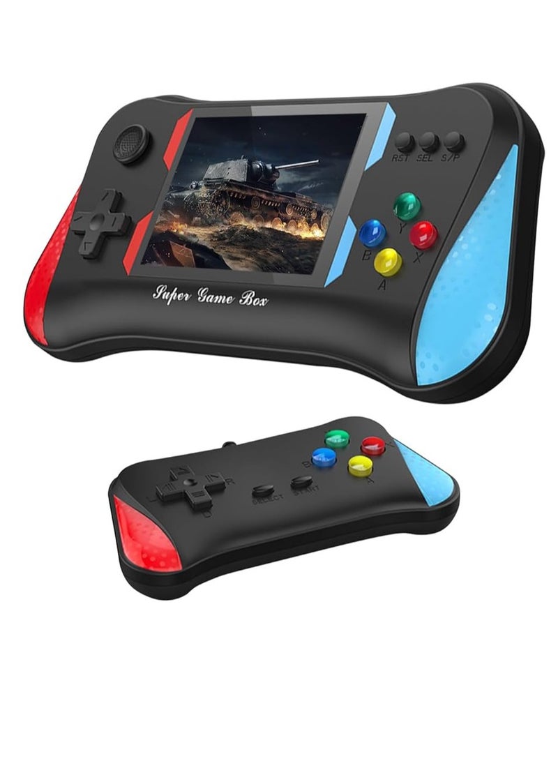 Retro SUP Video Game Console X7M Handheld Game Player HD/AV Output Built-in 500-In-1 Games Portable Mini Electronic Console Gamepad 3*5 Inch Screen