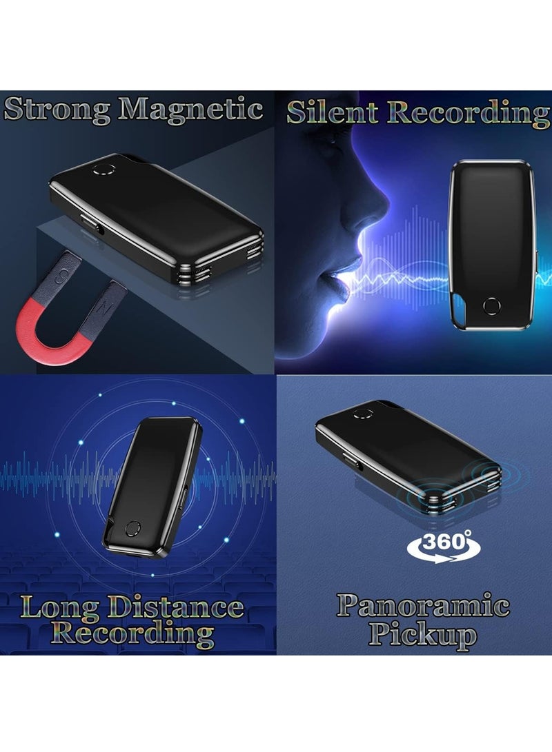 Voice Recorder, 64GB Voice Activated Recorder with 704 Hours Recording Capacity, MP3 Records, 30 Hours Battery Time Portable Recording Devices