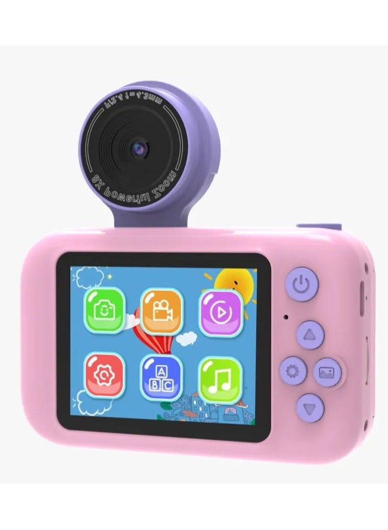 Kids Flip Digital Camera With Tripod Stand and 2.4