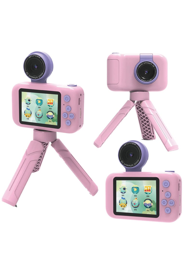 Kids Flip Digital Camera With Tripod Stand and 2.4