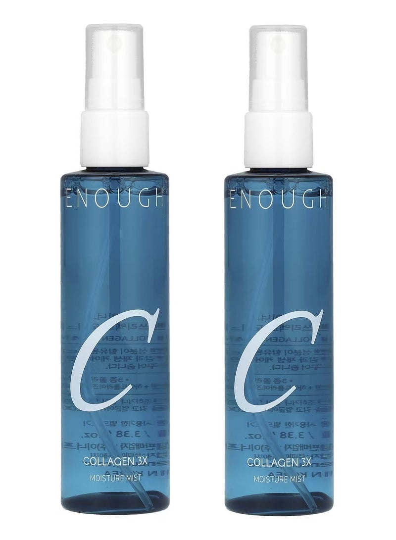 Collagen 3X Moisture Mist 3.38 fl oz 100 ml 2 Pack