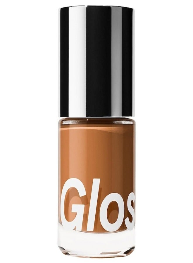 Glossier Stretch Liquid Foundation – Buildable Coverage,    Medium Tan 4 - peach base tone 30ml